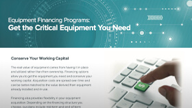 Equipment Financing product.